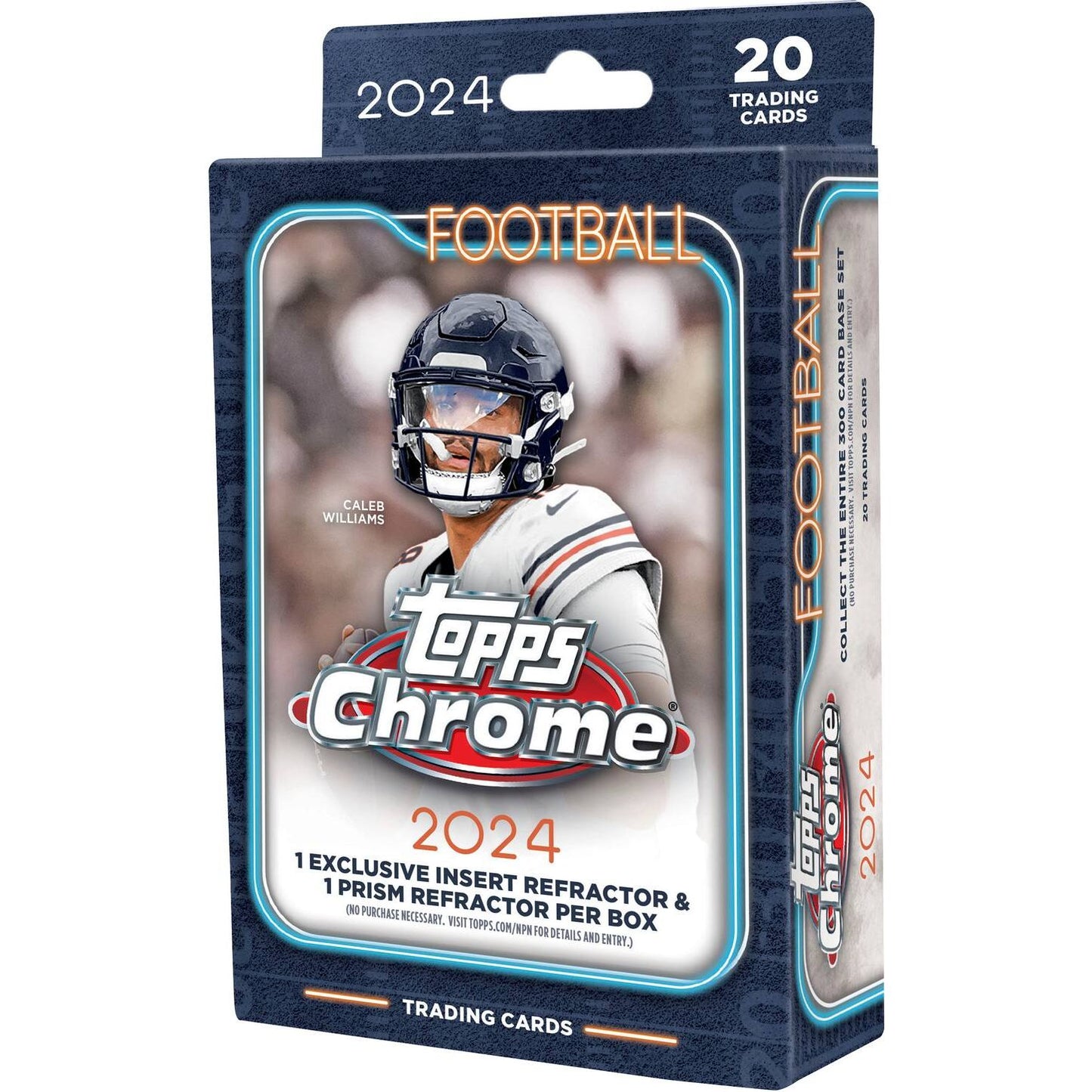 2024 Topps Chrome NFL Football Hanger Box