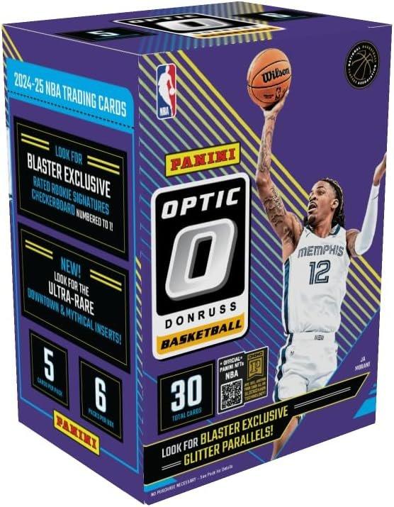 Panini NBA 2024-25 Donruss Optic Basketball Blaster Box Trading Cards