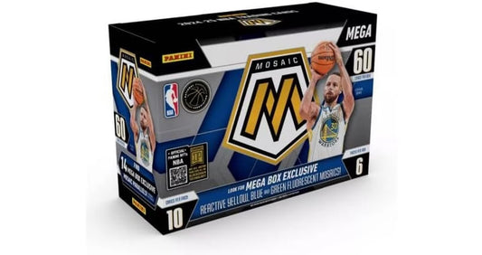 Panini Mosaic NBA 2024/25 Basketball Mega Box Trading Cards