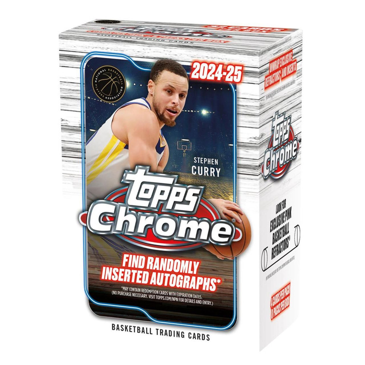 2024-2025 Topps Chrome Basketball Blaster Box