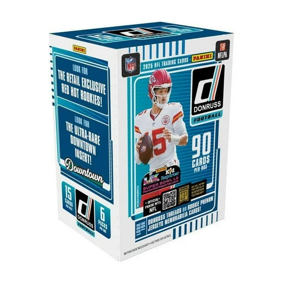 2025 Panini Donruss Football Trading Cards Blaster Box