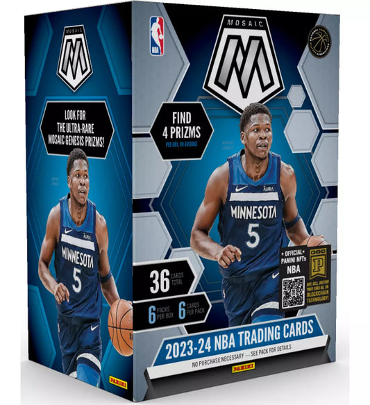 2023-24 Panini Mosaic Basketball NBA Blaster Box