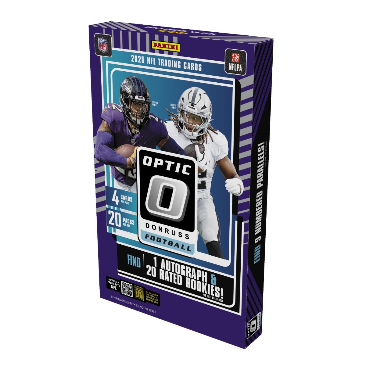 2025 Panini Donruss Optic NFL Trading Card Box (Hobby)