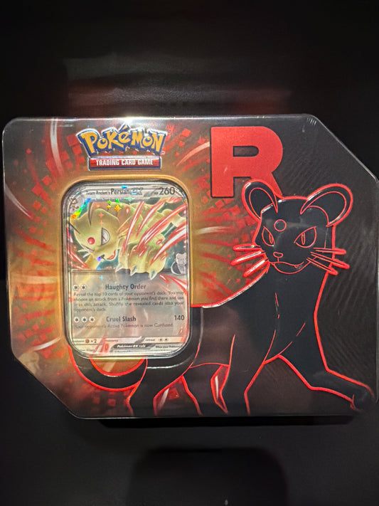 Pokemon Team Rocket Tin