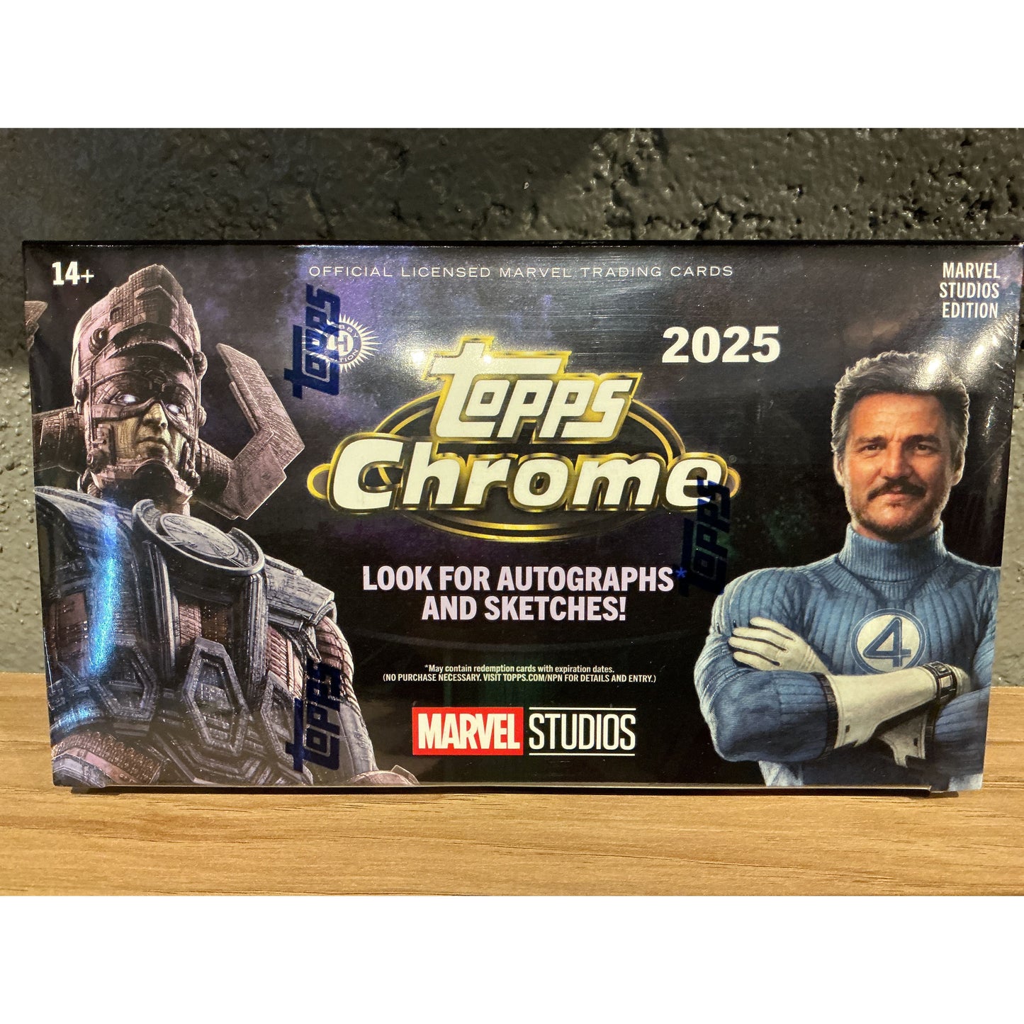 2025 Topps Chrome Marvel Studios Edition Hobby Box