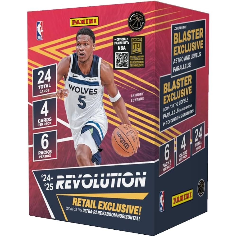 2024-25 Panini Revolution Basketball Blaster Box