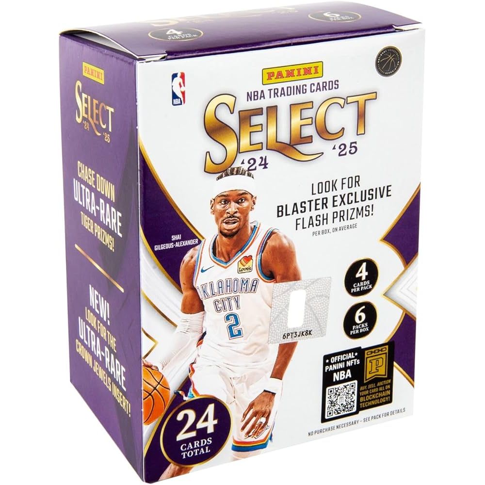 2024-25 Panini Select Basketball Blaster Box