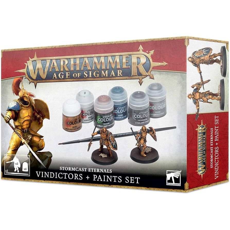 Warhammer Age of Sigmar Stormcast Eternals Paint Set