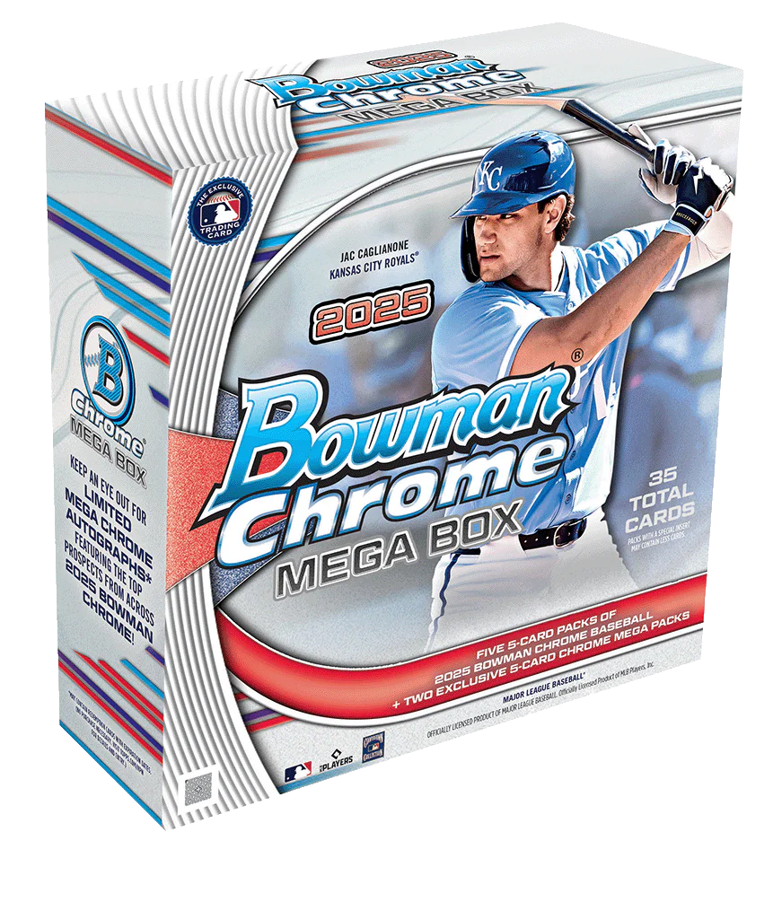 2025 Bowman Chrome Baseball Megabox