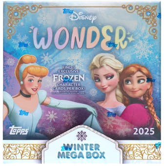 2025 TOPPS DISNEY WONDER WINTER MEGA BOX