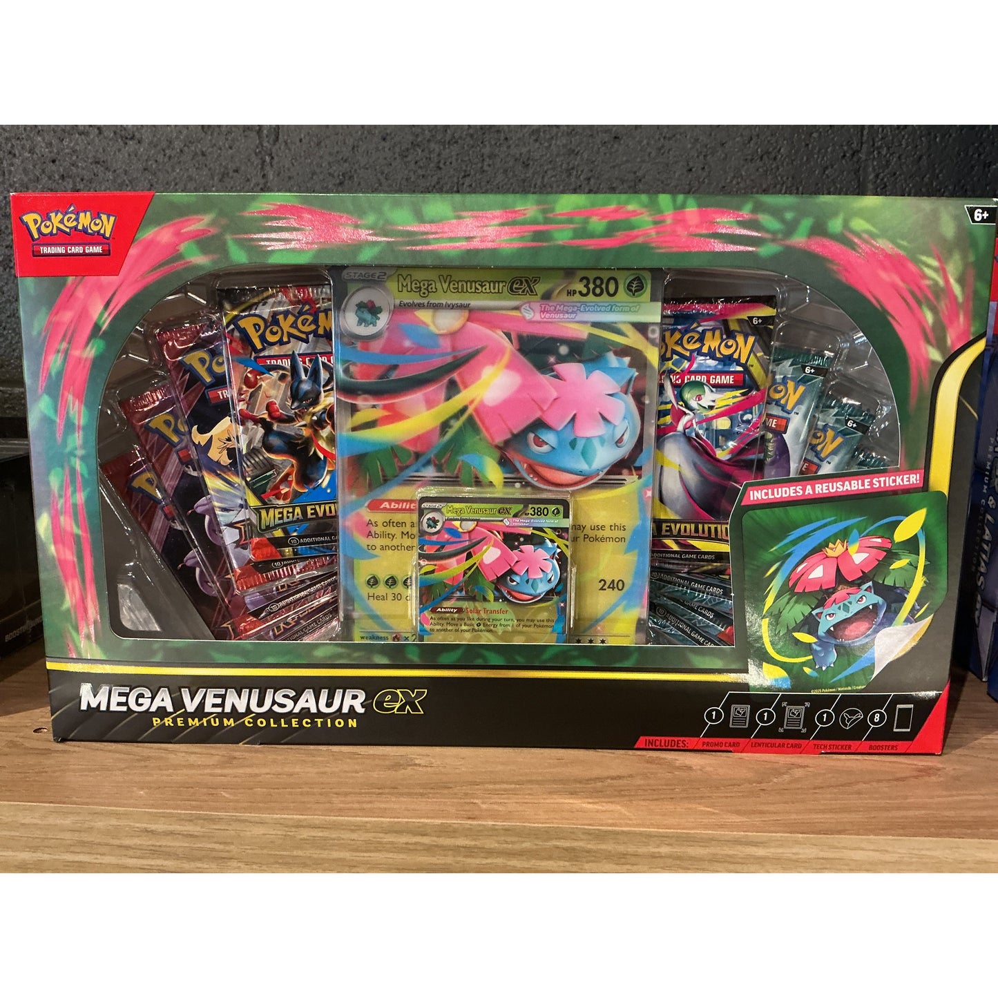 Mega Venusaur ex premium collection box