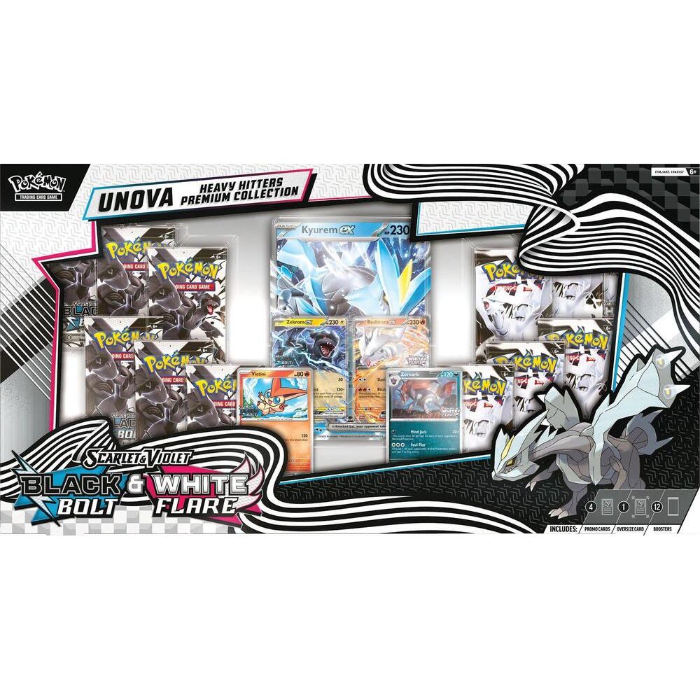 Pokémon Black Bolt & White Flare: Unova Heavy Hitters Premium Collection