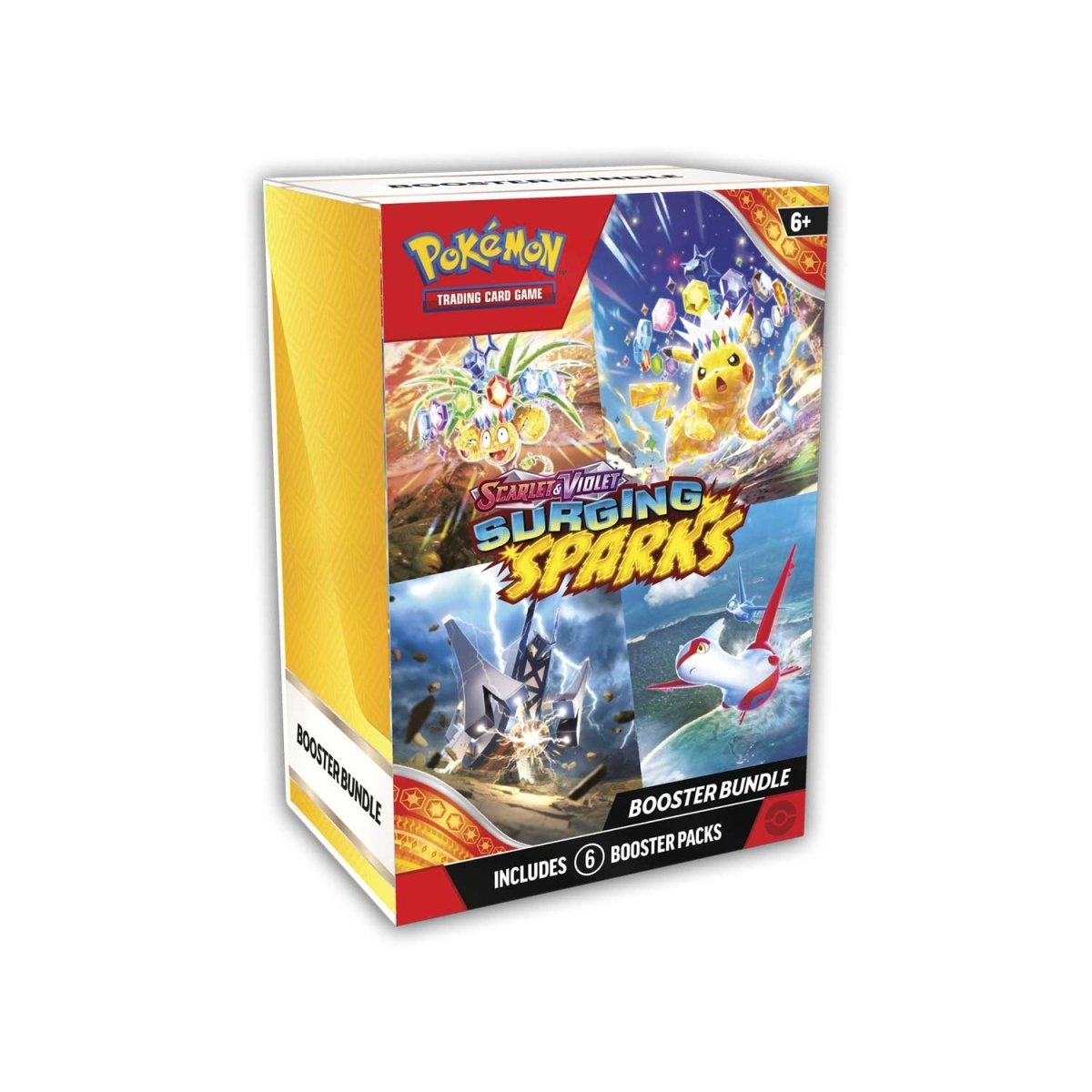 Pokémon - Trading Card Game: Scarlet & Violet - Surging Sparks 6 Pk Booster Bundle