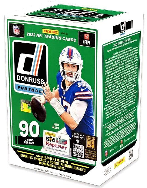 2022 Panini Donruss Football 6-Pack Blaster Box