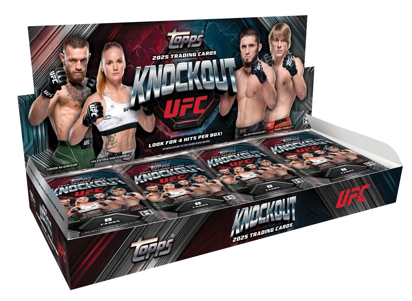 2025 TOPPS UFC KNOCKOUT HOBBY BOX