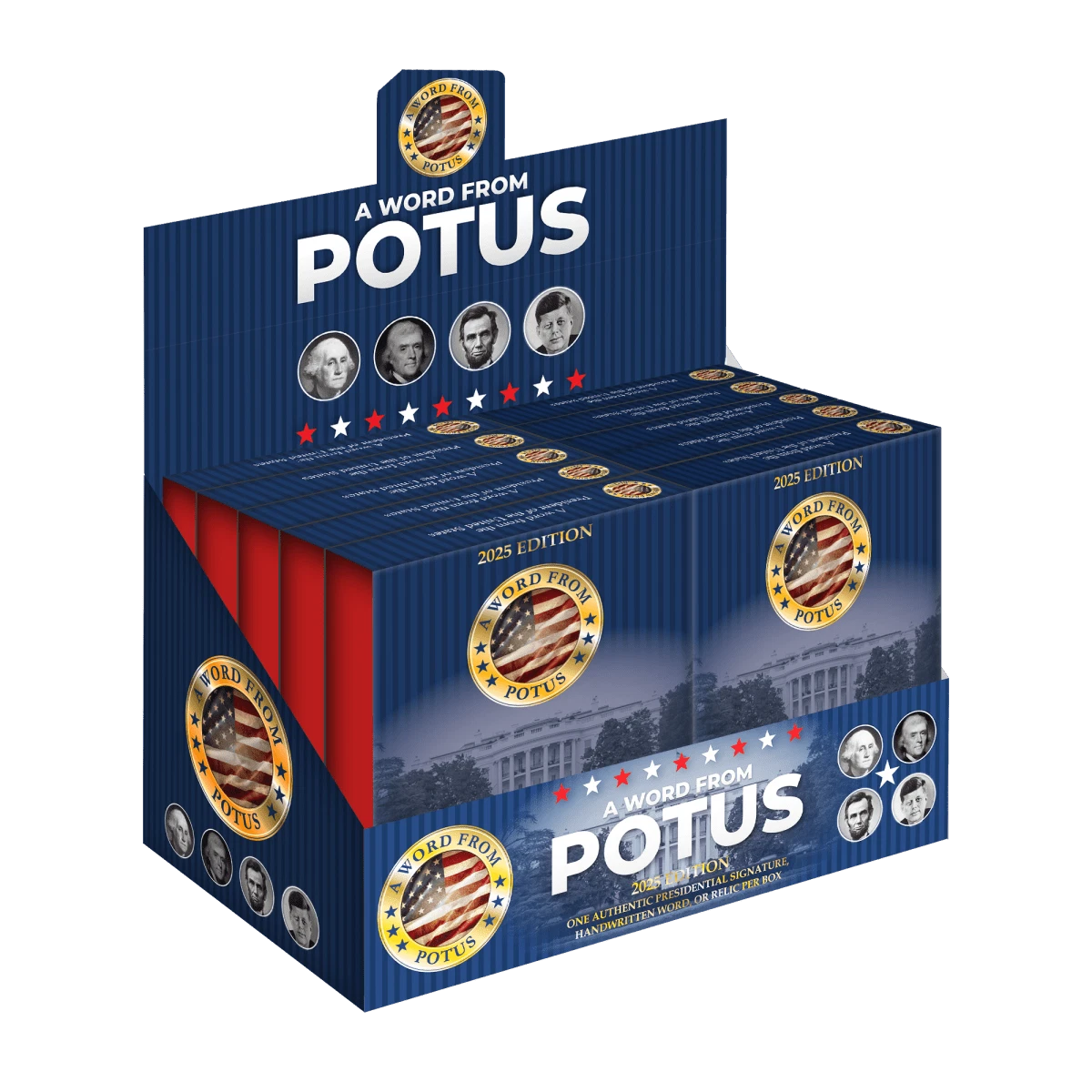2025 A Word From POTUS Hobby Display (10 Box)