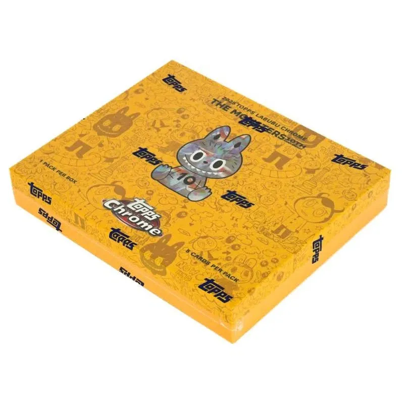 2025 Topps Chrome Labubu 10th Anniversary Hobby Box