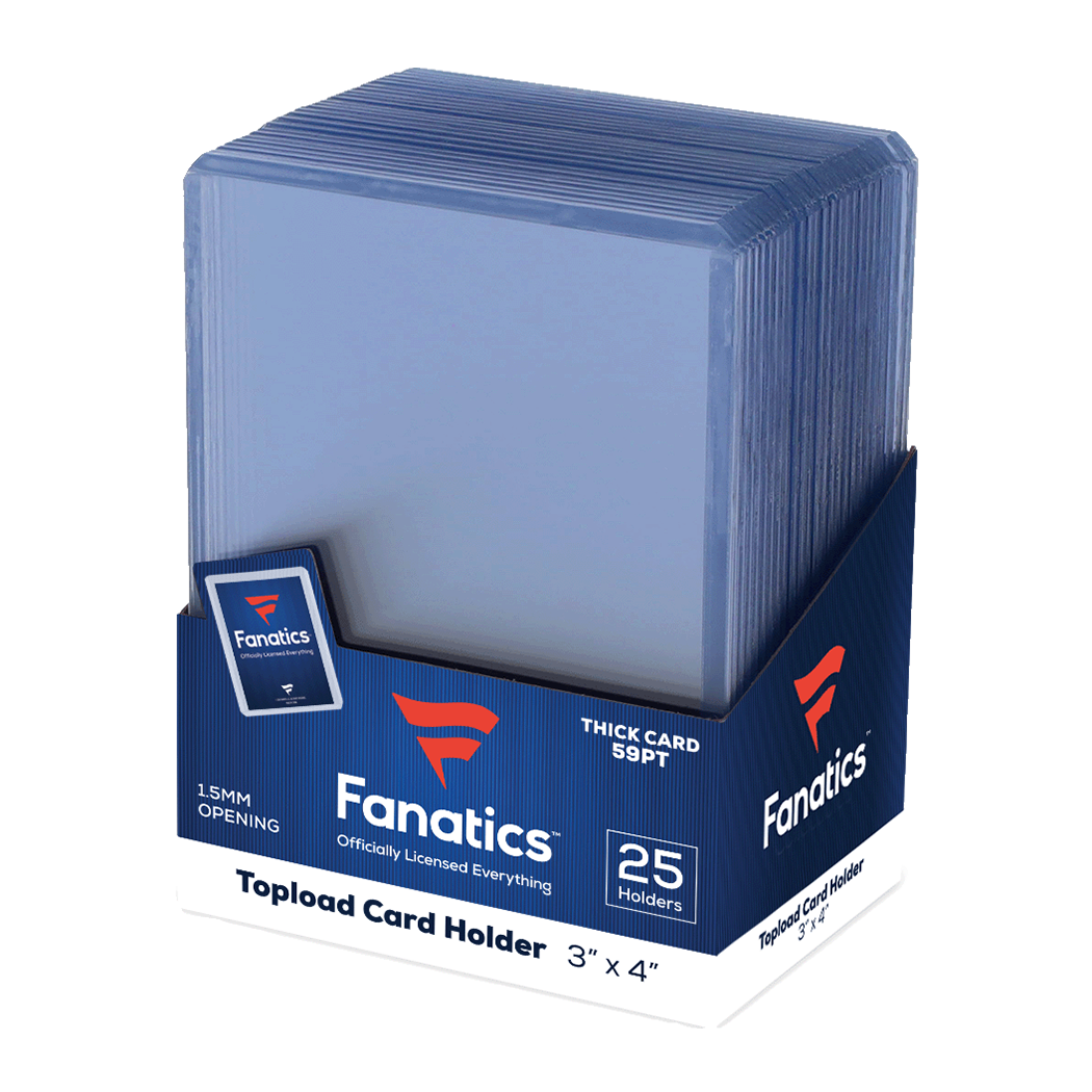Fanatics Collectibles 59pt Top Loaders (25 Count)