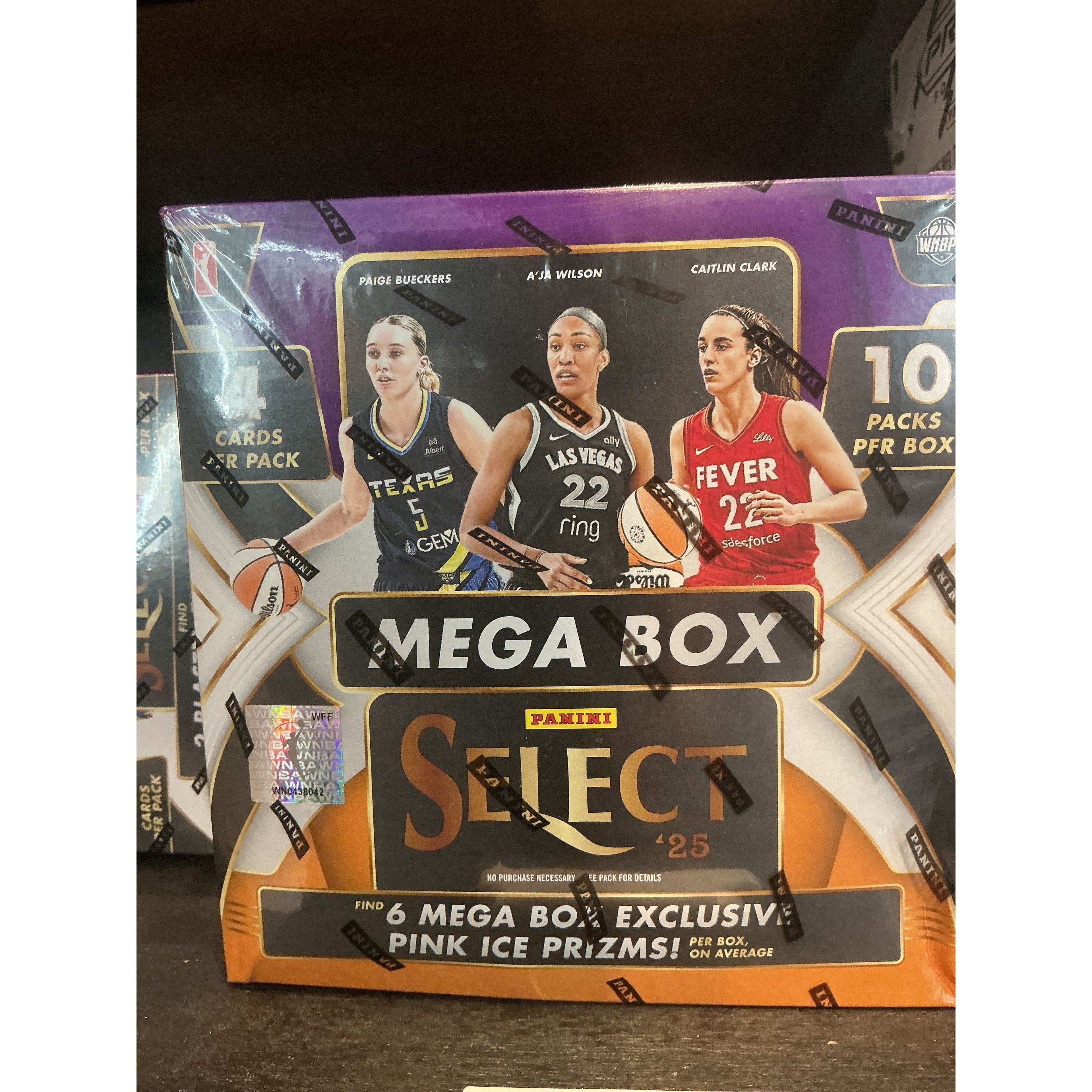 2025 SELECT WNBA MEGA BOX