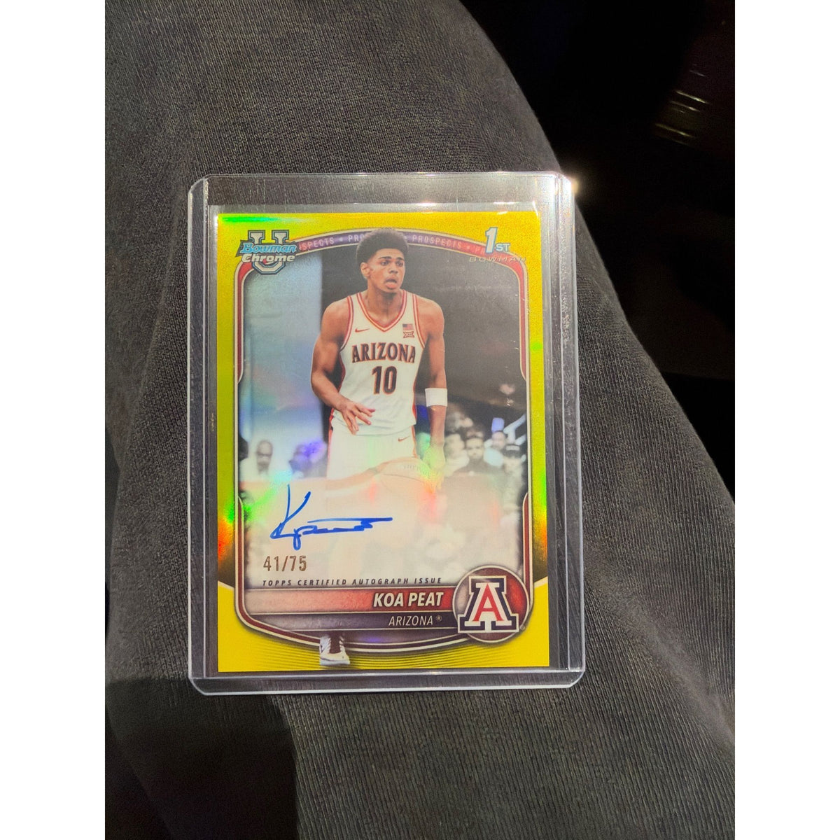 Bowman Chrome University Koa Peat
