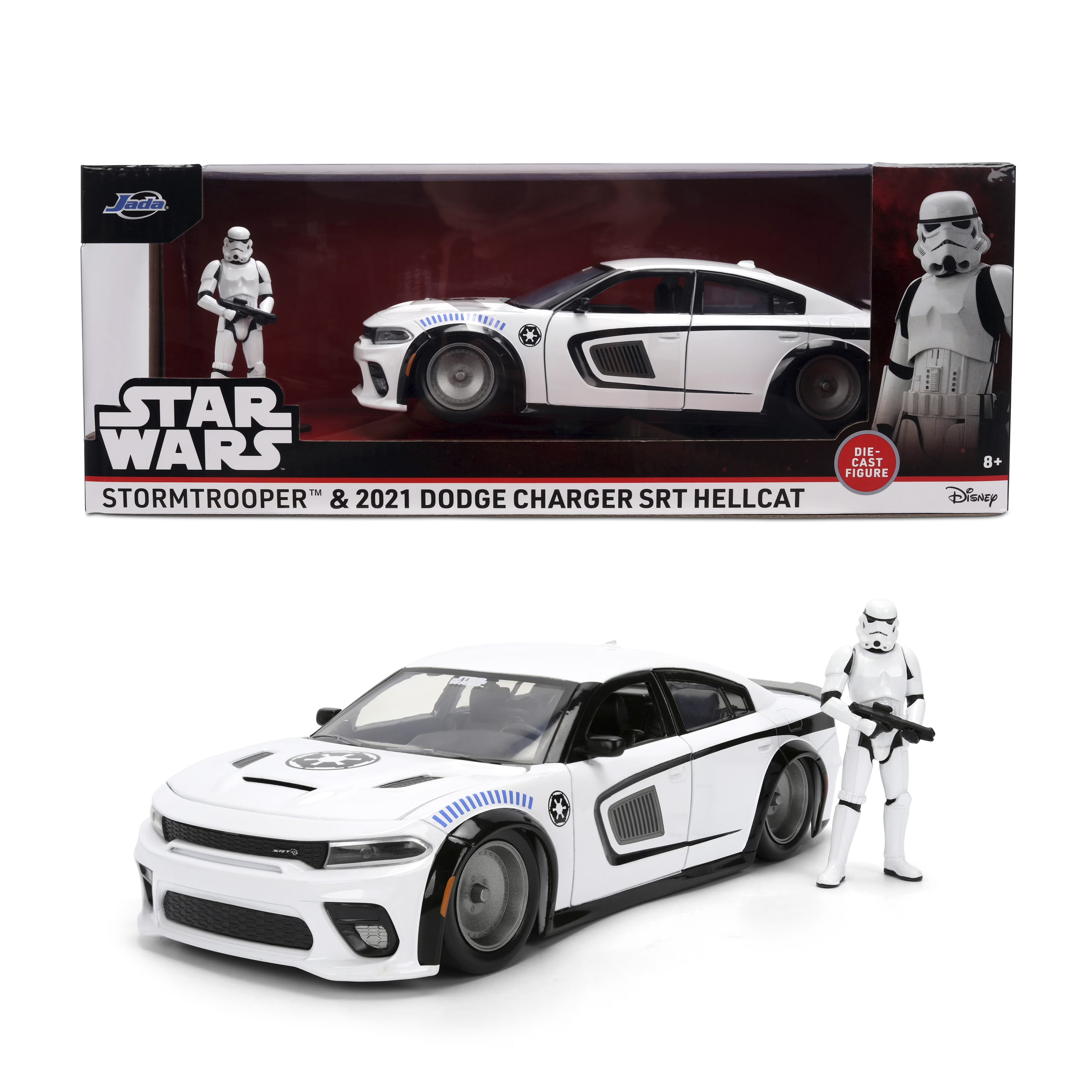 Star Wars Stormtrooper & 2021 Dodge Charger SRT Hellcat