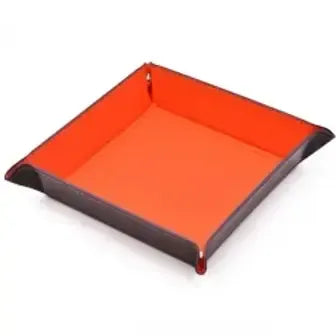 Orange Magnetic Square Dice Tray