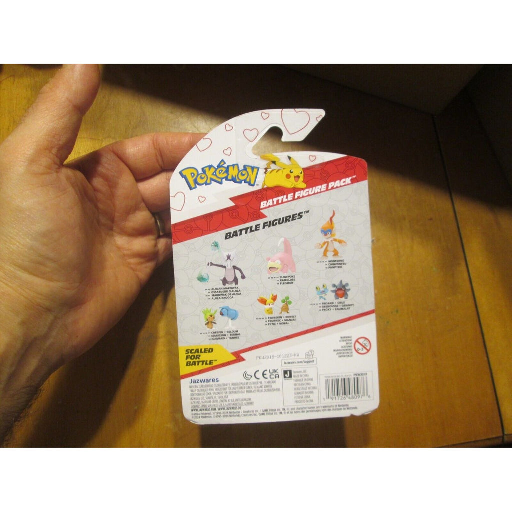 Jazwares Pokemon Battle Figure Pikachu & Alcremie Mini Figure 2-Pack