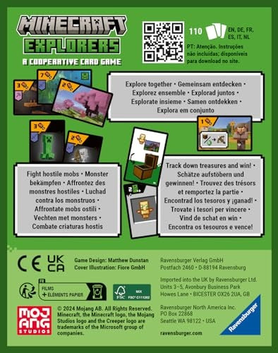 Minecraft Explorers Card Game Multi