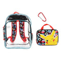 Pokémon Pikachu 3-Piece 16 Backpack Set with Padded Utility Case & Carabiner