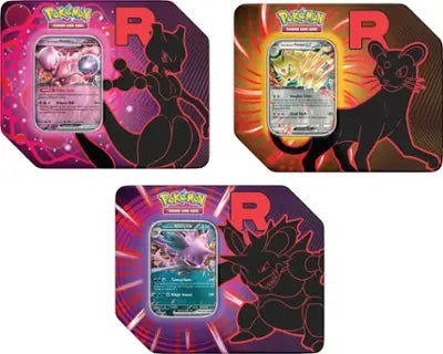 Pokemon Team Rocket Tin