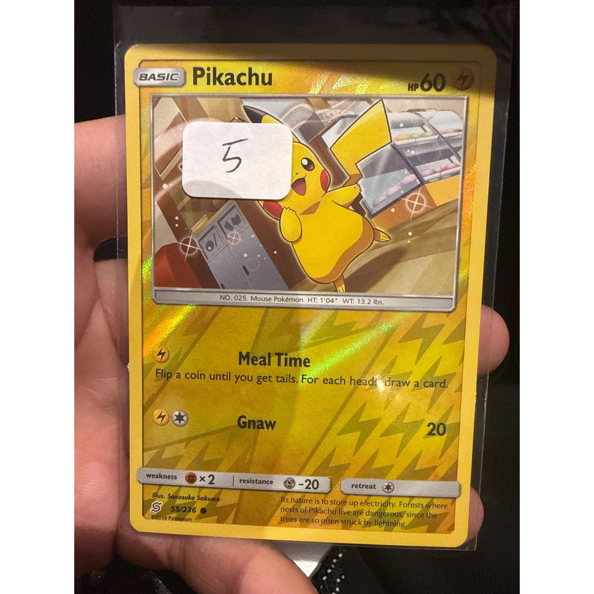 2019 Pikachu #55/236