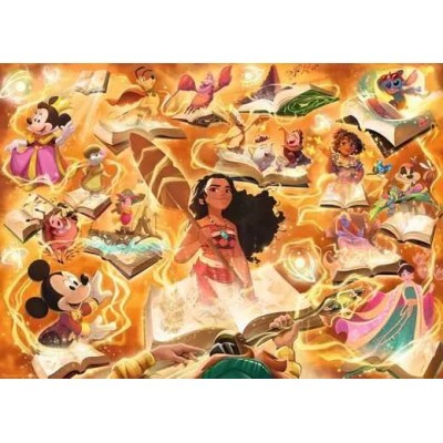 Ravensburger Disney Lorcana Glimmers of the Realm Amber Jigsaw Puzzle 1000 Pieces