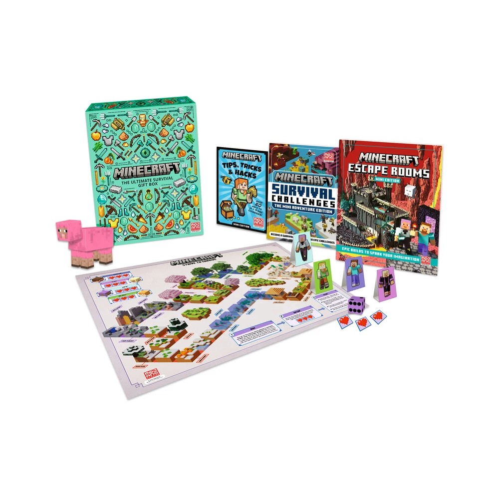 Minecraft: The Ultimate Survival Gift Box (Hardcover)