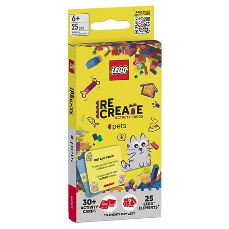Lego Recreate Activity Cards – Pets