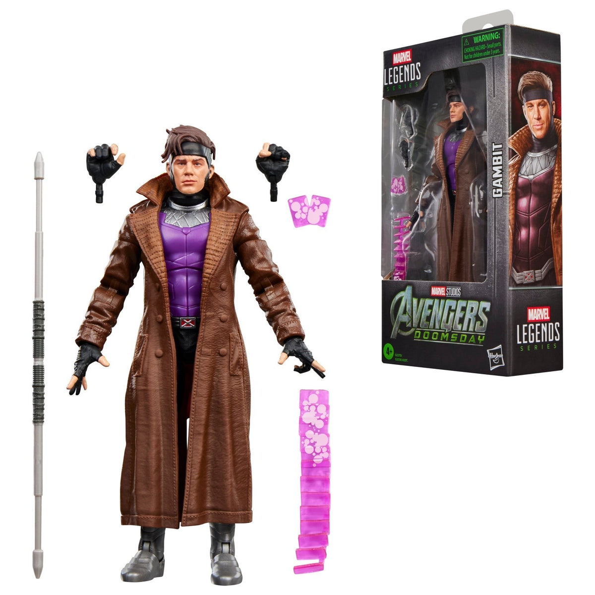 Hasbro Marvel Legends Series Gambit Avengers: Doomsday 15 Cm Action Figure