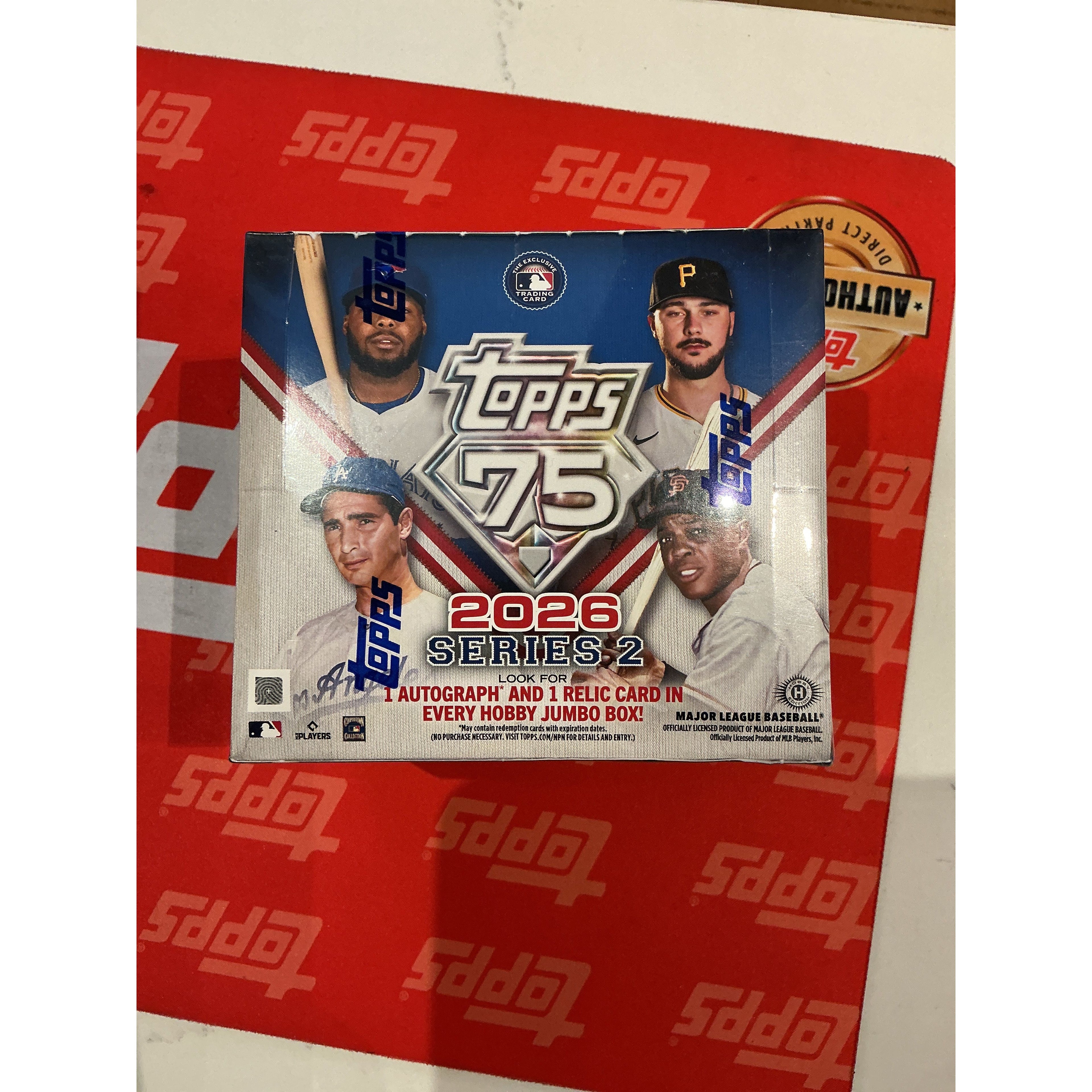 2026 Topps Series 2 Baseball Hobby Jumbo Box