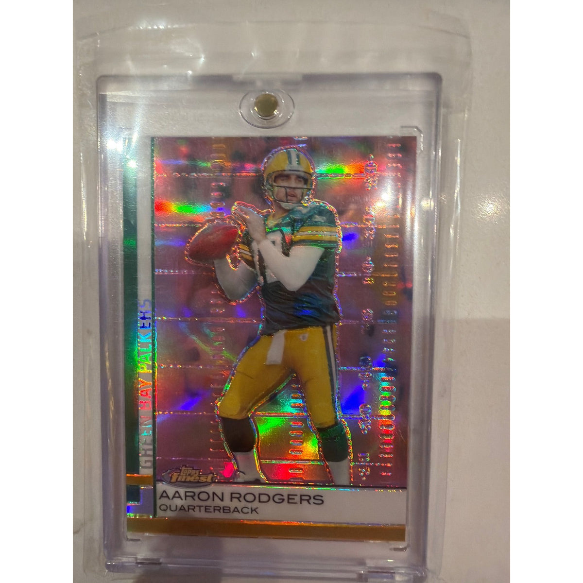 2009 Topps Finest Aaron Rodgers /25