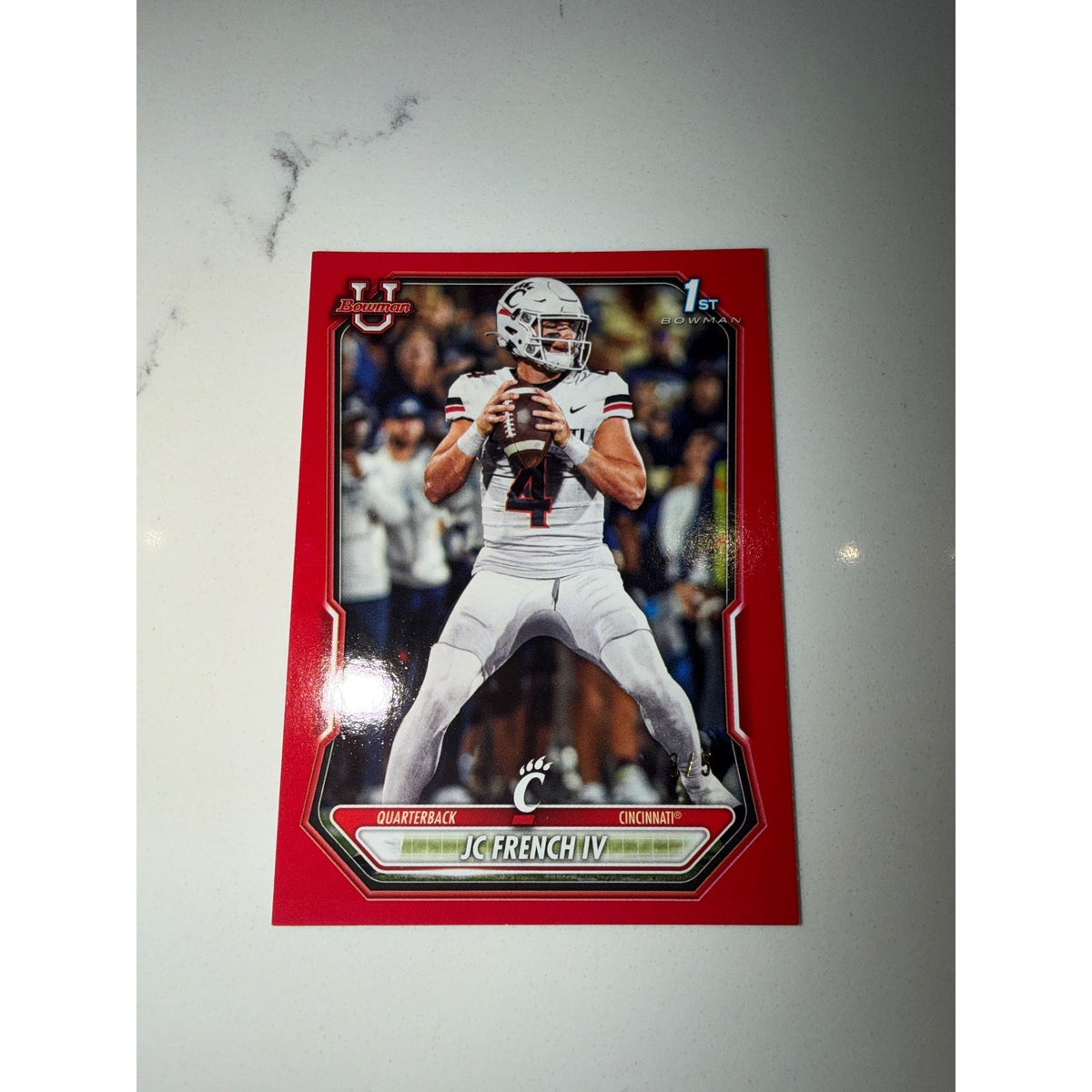 2026 Topps Bowman JC French IV /5