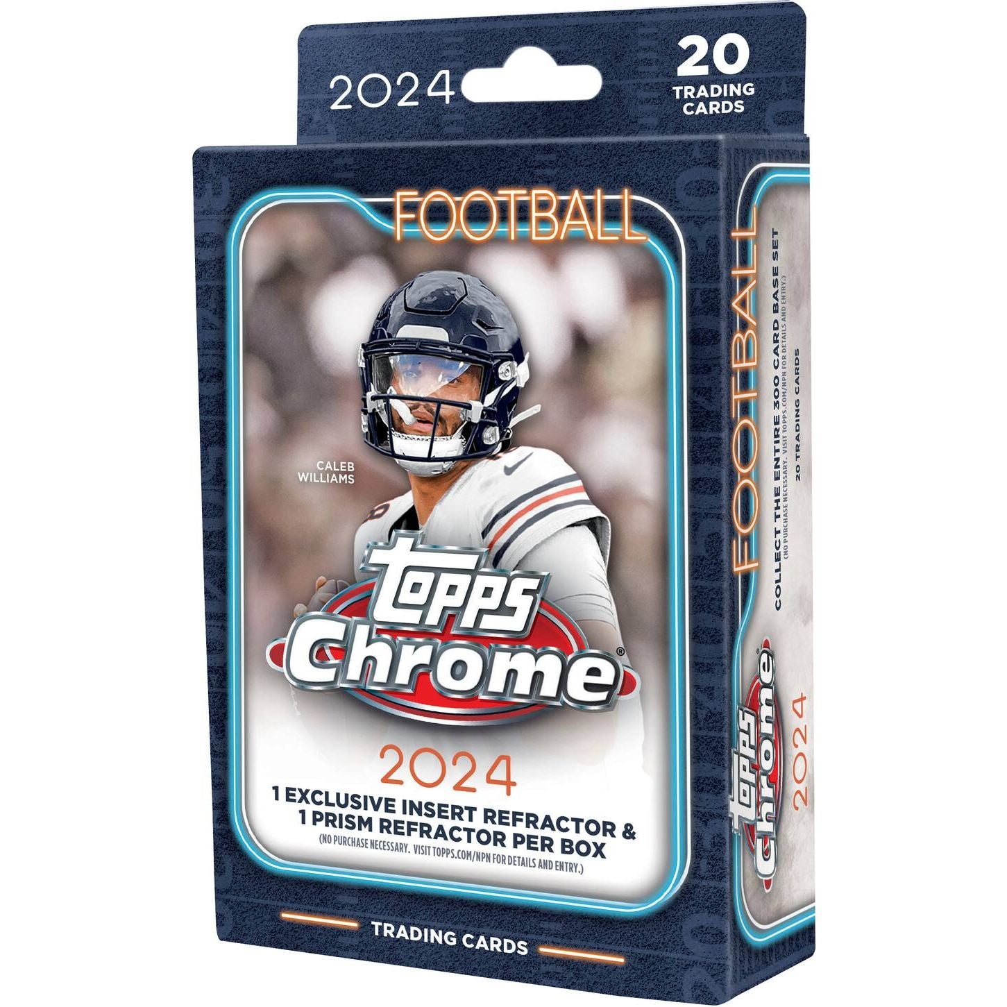 2024 Topps Chrome NFL Football Hanger Box
