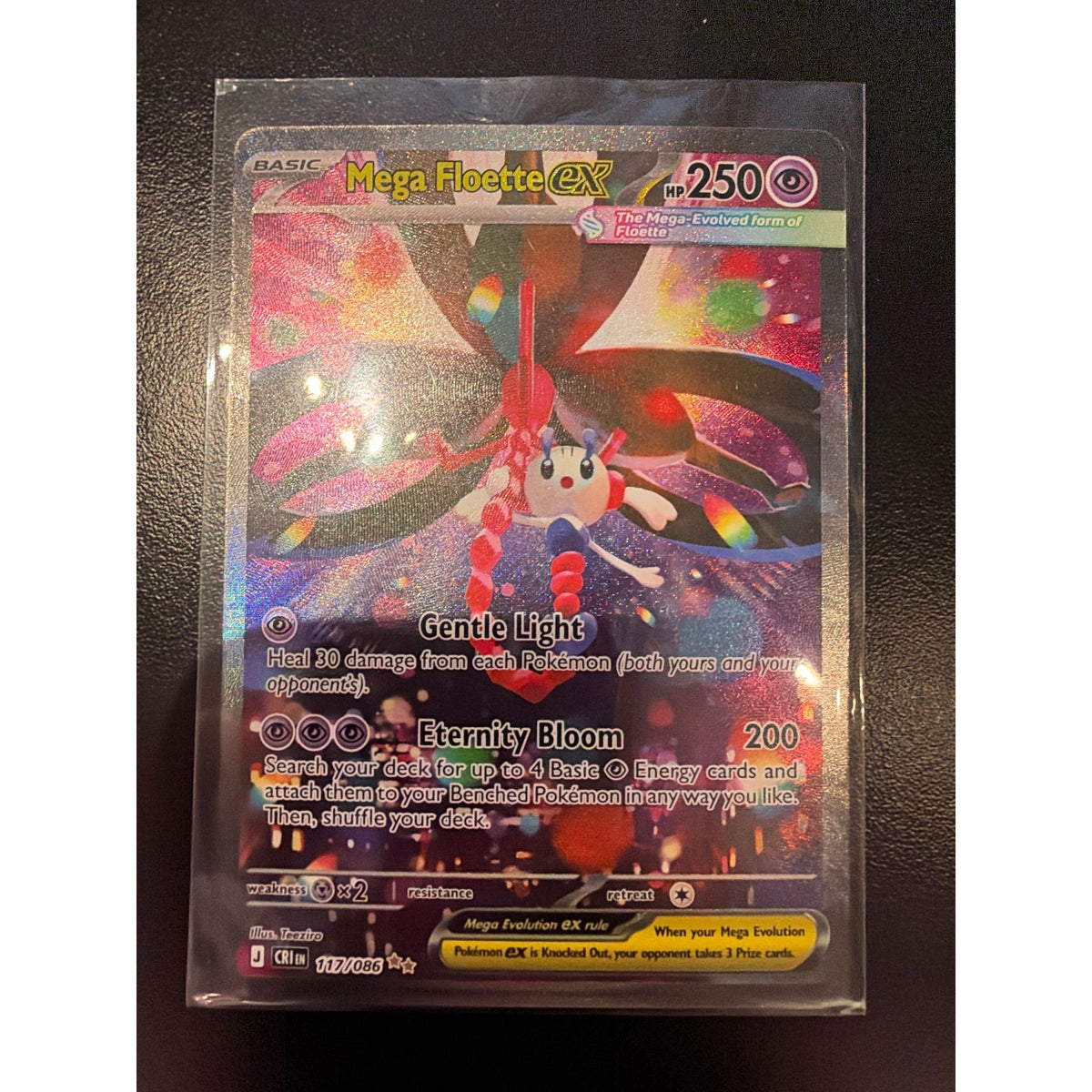 Chaos Rising Mega Floette ex #117/086