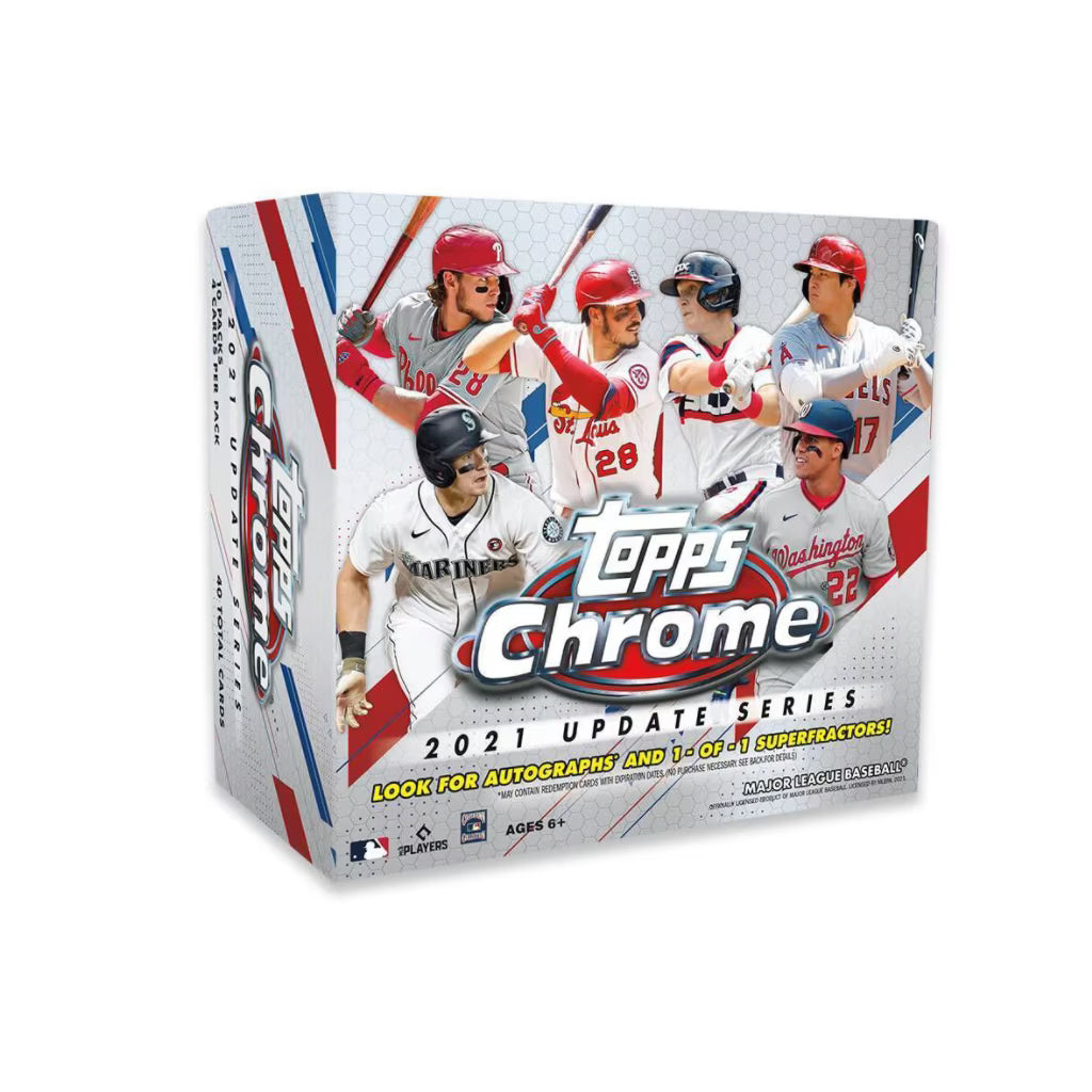 2021 Topps Chrome Update Baseball Mega Box
