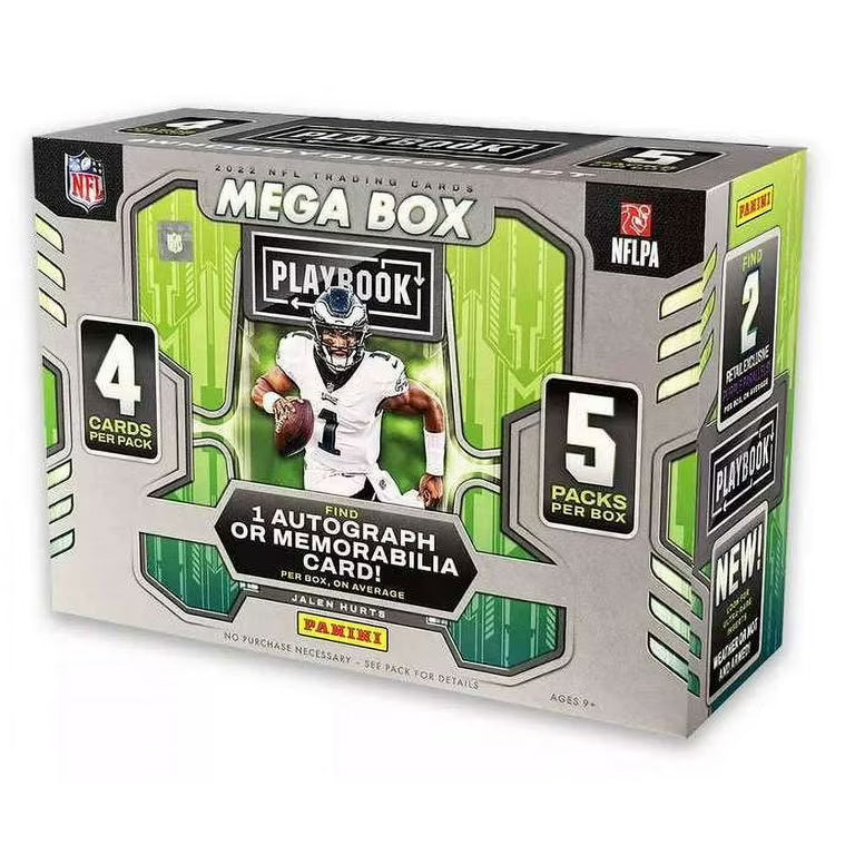 2022 Panini Playbook Football Mega Box (Purple Parallels)