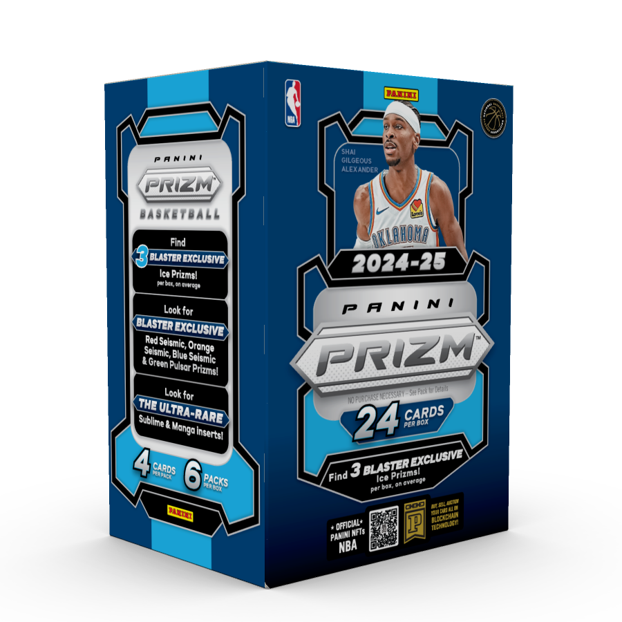 2024-25 Panini Prizm NBA Blaster Box – IT'S TIME! Sports Cards, TCG and ...