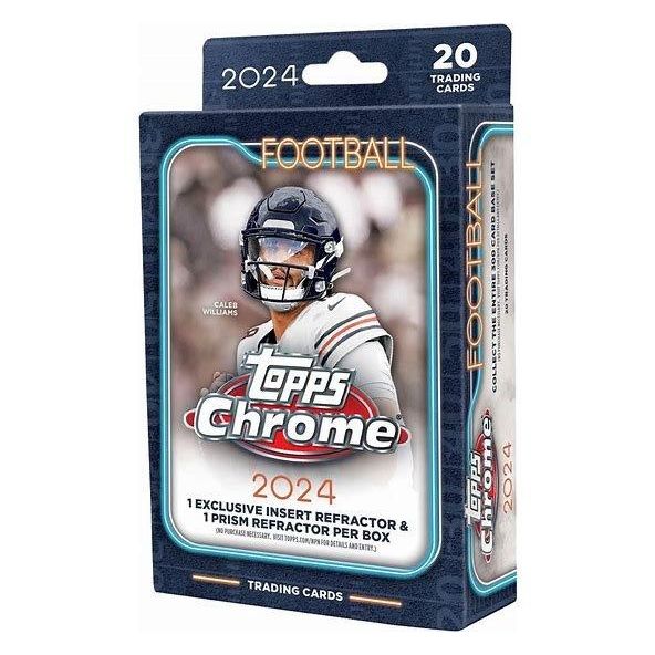 2024 Topps Chrome Football Hanger Box