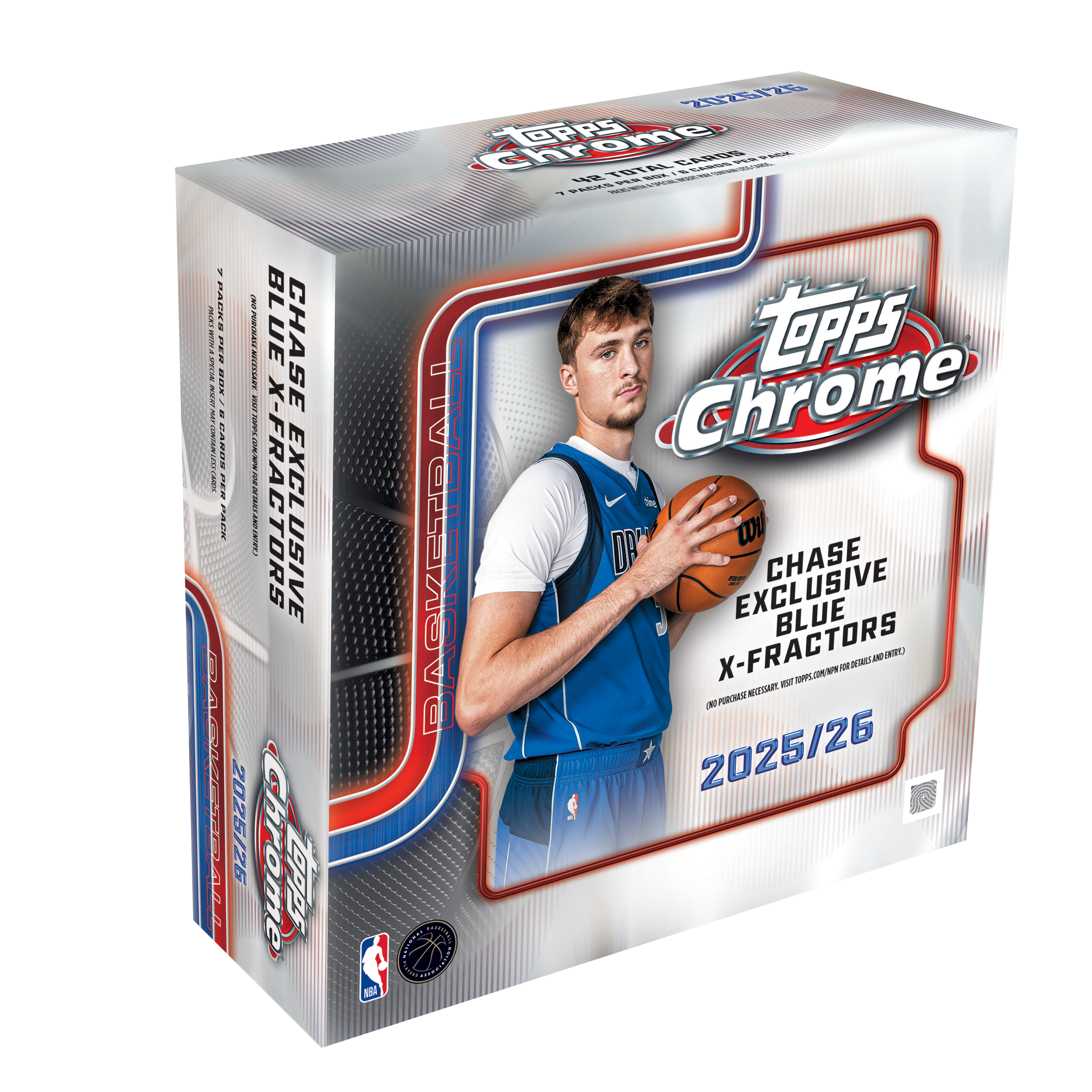 2025-26 Topps Chrome Basketball Mega Box