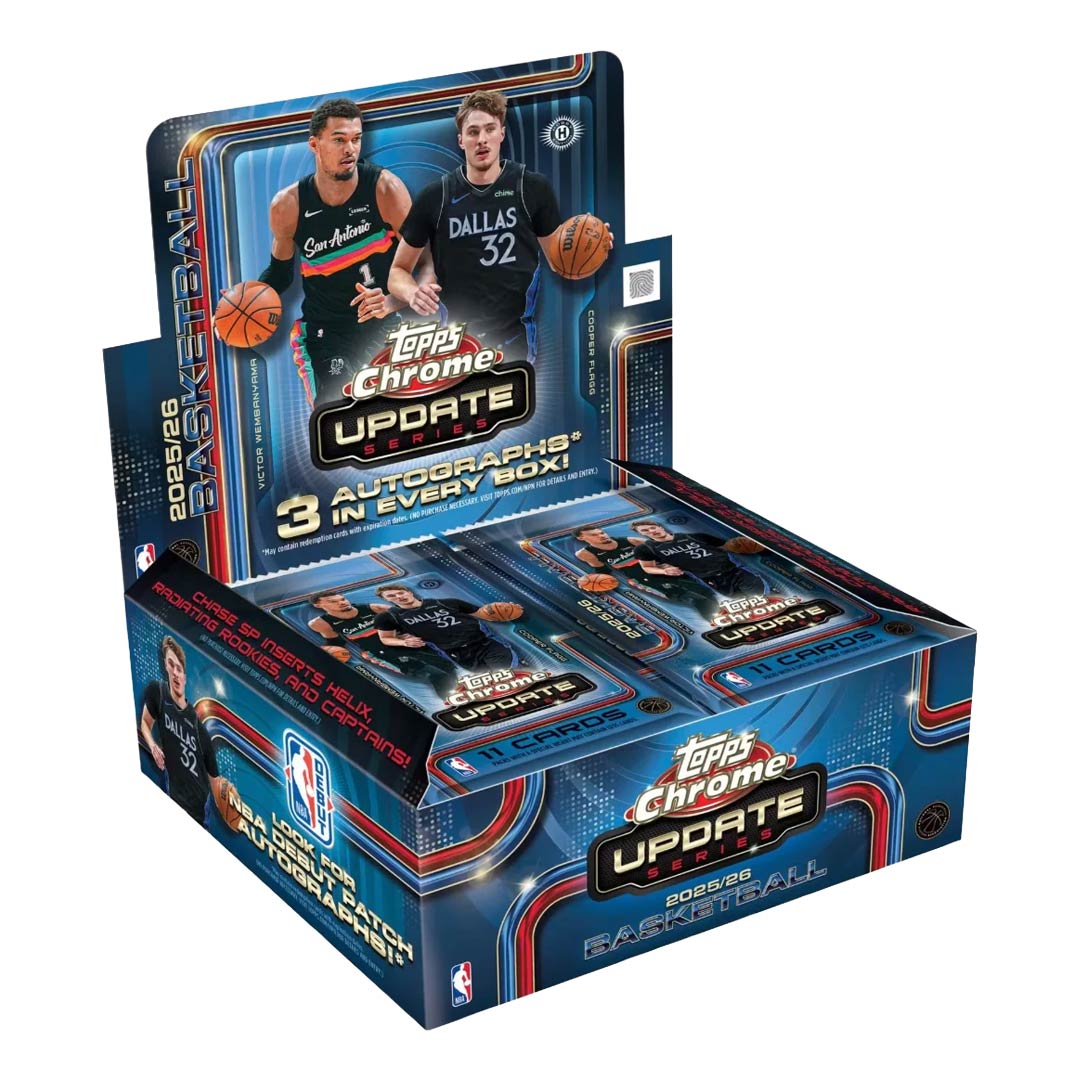 2025-26 Topps Chrome Update Series Basketball Jumbo Hobby Box