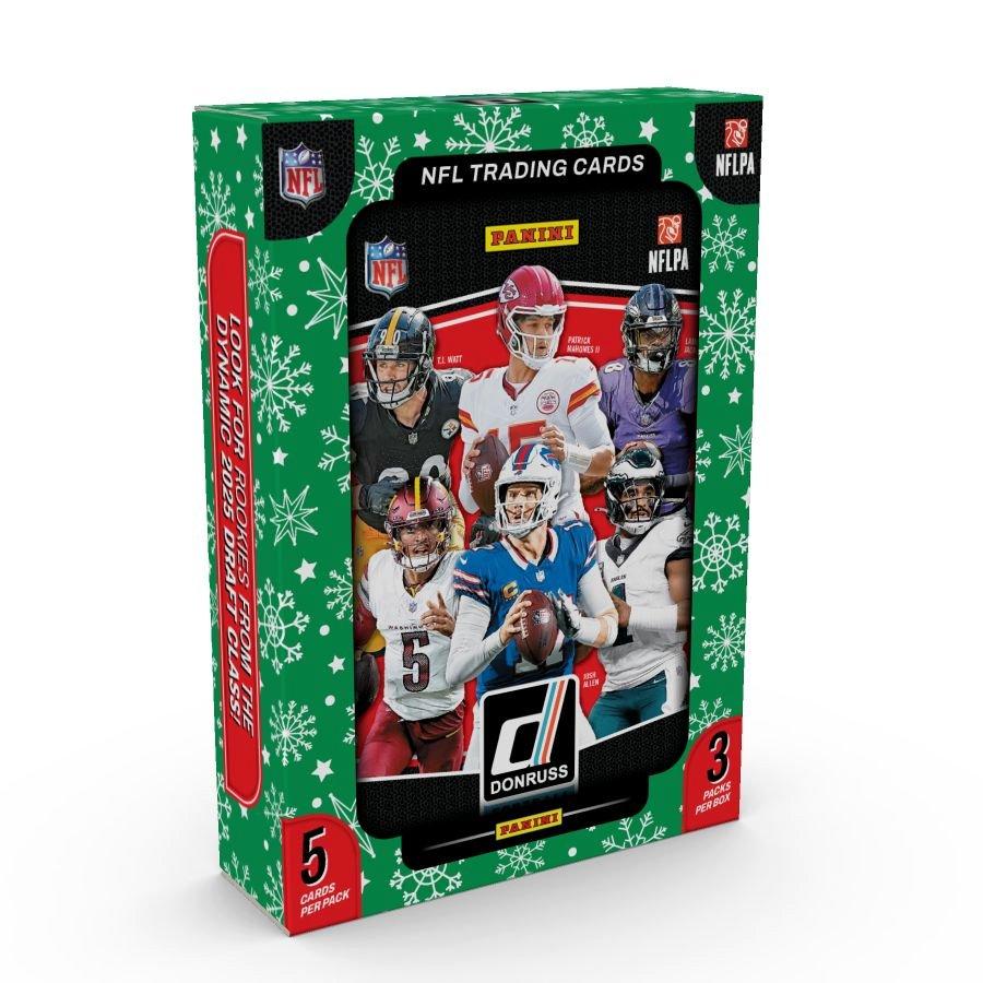 2025 Panini Donruss Football Winter Holiday Tin