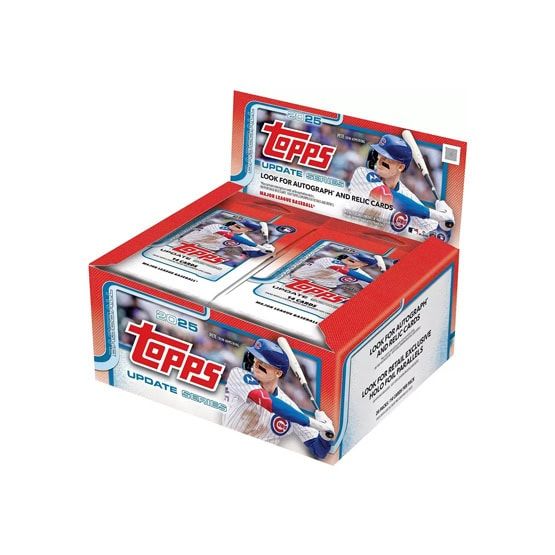 2025 TOPPS UPDATE BASEBALL RETAIL DISPLAY BOX
