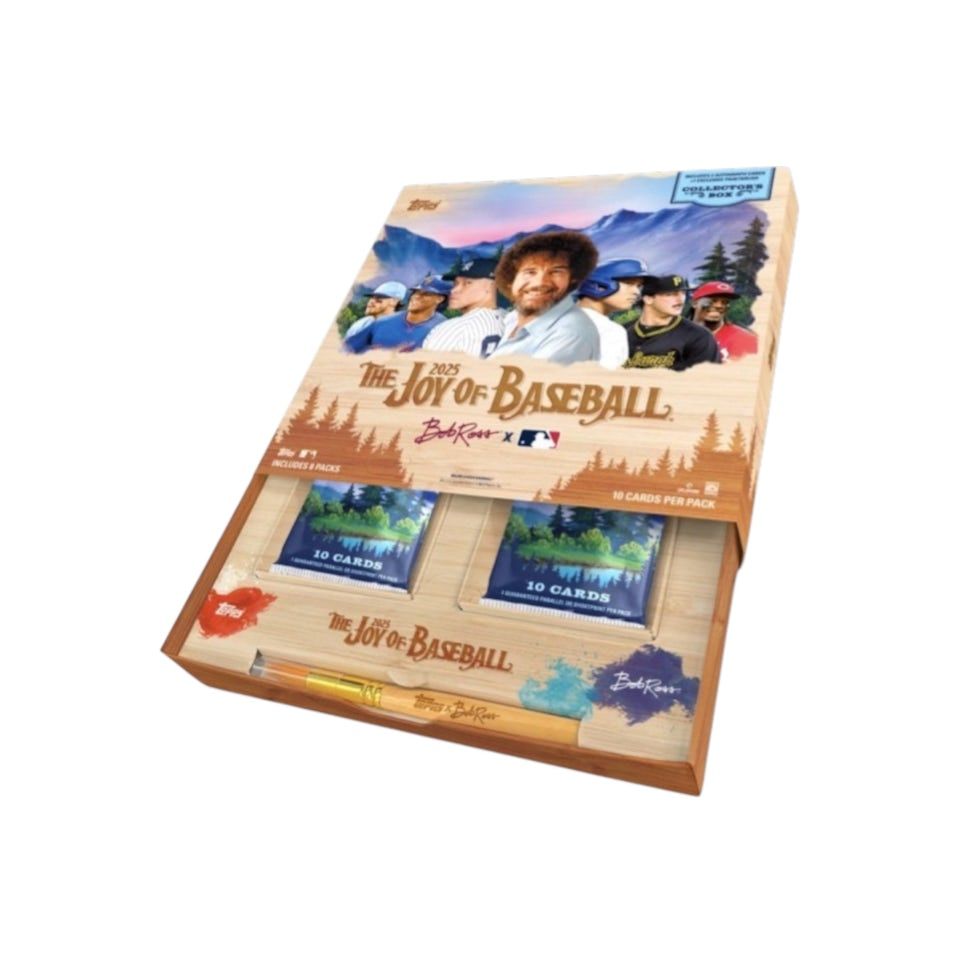 2025 Topps x Bob Ross The Joy of Baseball Collectors Edition Box