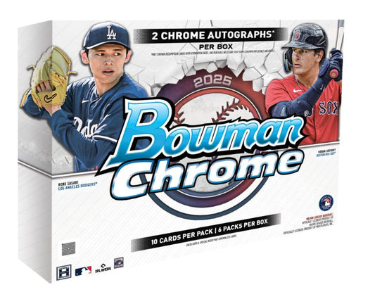 2025 BOWMAN CHROME BASEBALL (2 Chrome Autograph)